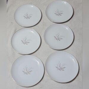 Vintage Kaysons Golden Rhapsody fine china dinner plates